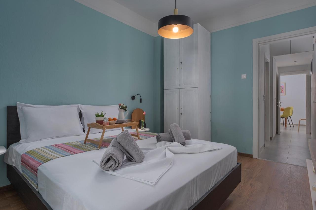 Estia Thessaloniki Apartment, Cozy, Spacious, Sunny, 2 Rooms-5 Beds מראה חיצוני תמונה