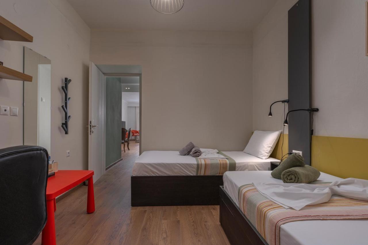 Estia Thessaloniki Apartment, Cozy, Spacious, Sunny, 2 Rooms-5 Beds מראה חיצוני תמונה