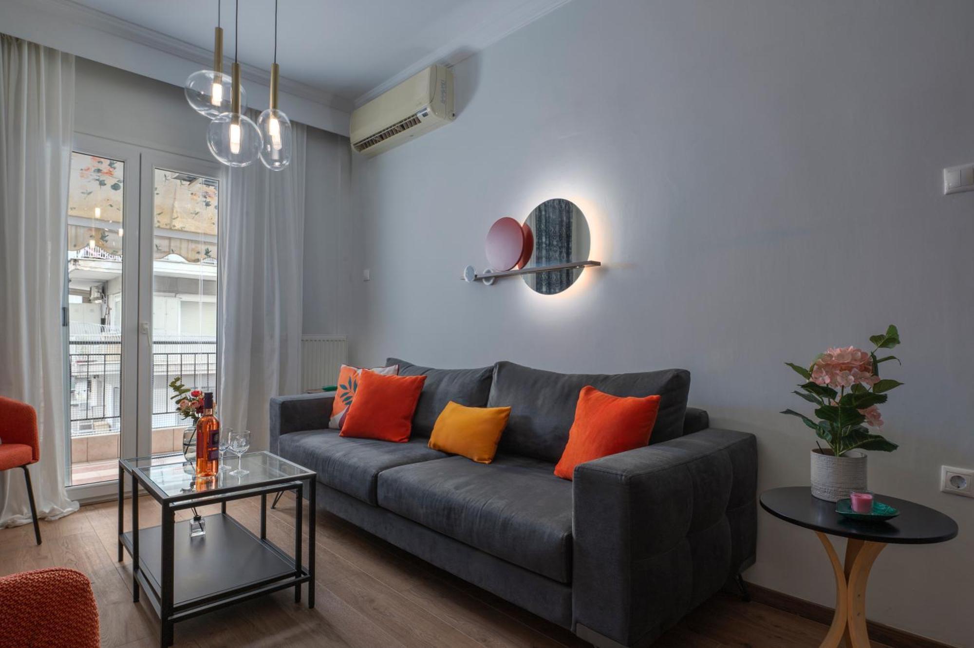 Estia Thessaloniki Apartment, Cozy, Spacious, Sunny, 2 Rooms-5 Beds מראה חיצוני תמונה