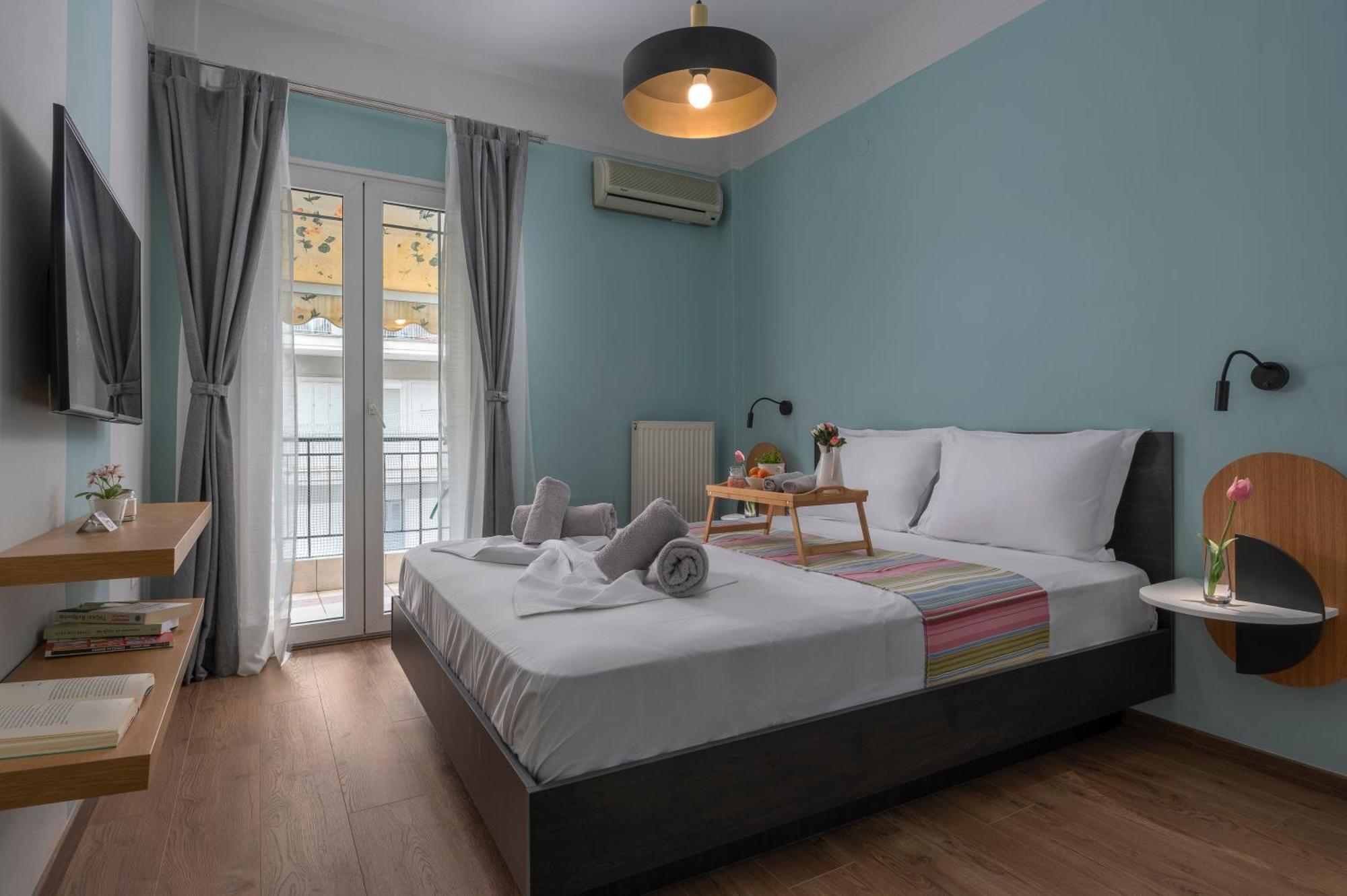 Estia Thessaloniki Apartment, Cozy, Spacious, Sunny, 2 Rooms-5 Beds מראה חיצוני תמונה